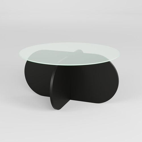 Bubble - Black Black Coffee Table slika 4