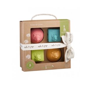 Sophie La Girafe Baby set 2 kocke i 2 lopte So'Pure