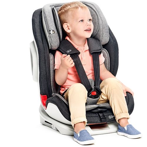 Kinderkraft Auto Sedište Oneto3 9-36Kg System Isofix Jet Black slika 7