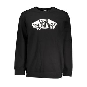 VANS BLACK MEN'S ZIPLESS SWEATSHIRT