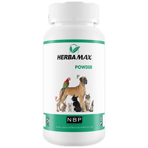 Natural Best Products Herba Max puder za pse i mačke, protiv buha i krpelja, 100 g slika 1