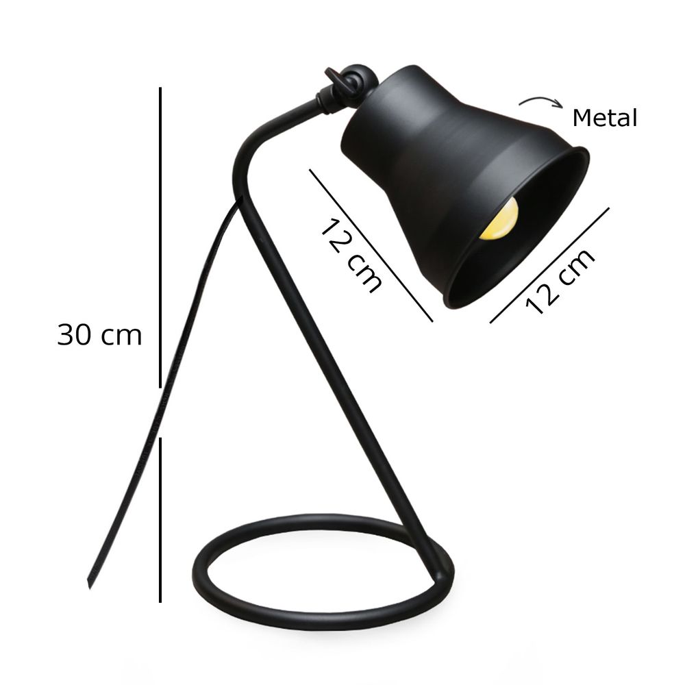 AYD-3031 Crna Stolna Lampa slika 3