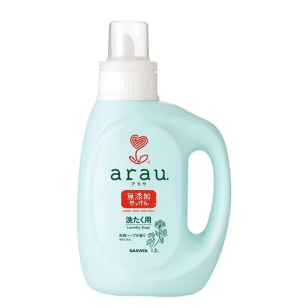 Arau Baby Tečni deterdžent za veš Geranium 1200ml slika 1