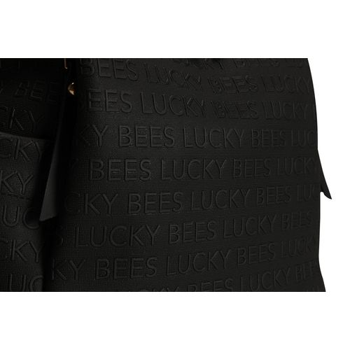 Lucky Bees Ženski ruksak LUCKY II, 359 v3 - Black slika 5