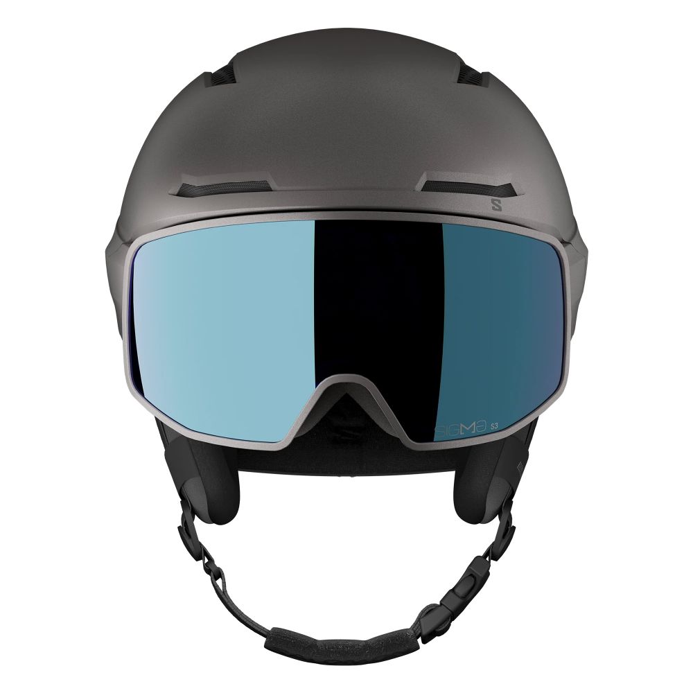 Salomon Kaciga za skijanje Driver Pro Sigma, Grey Black slika 2