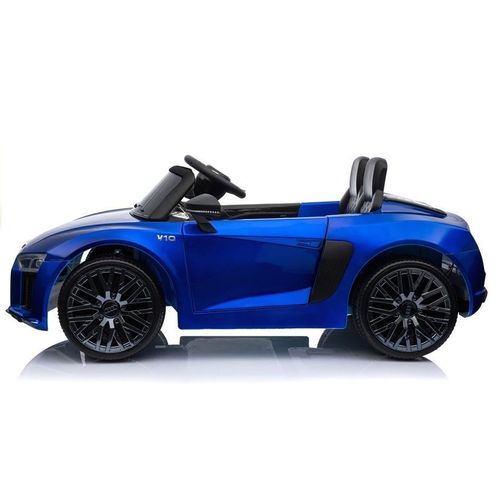 Licencirani auto na akumulator Audi R8 Spyder - plavi/lakirani slika 9