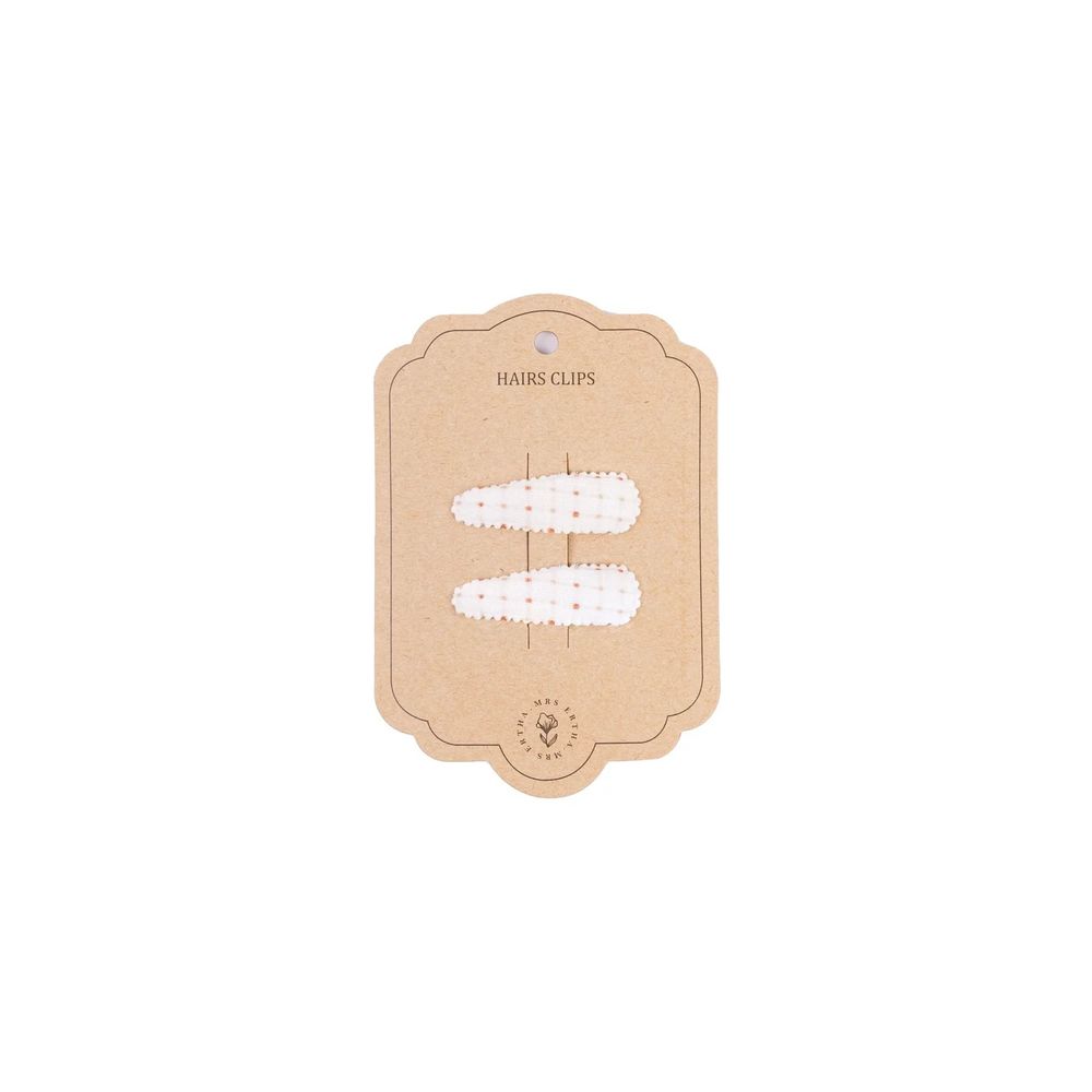 Mrs Ertha Šnale za kosu Organic Squares, 2kom slika 1