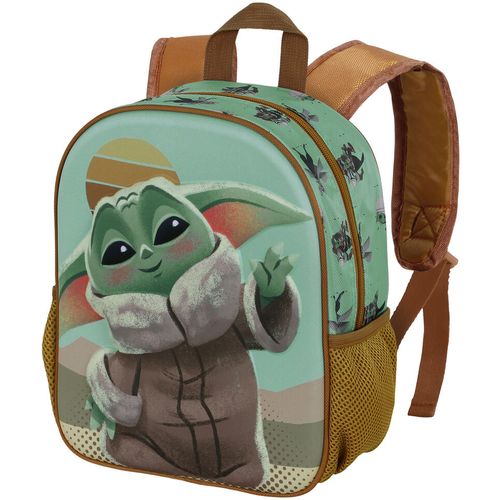 Star Wars The Mandalorian Grogu Say Hi 3D backpack 31cm slika 7