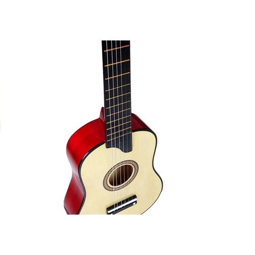 Drvena gitara 60CM - bež slika 3