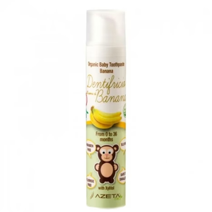 Azeta Bio Organska pasta za zube za bebe i djecu (0m+) 50ml - Banana