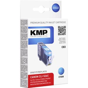 KMP tinta zamijenjen Canon CLI-526 kompatibilan  cijan C83 1515,0003