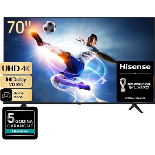 HISENSE 70" 70A6BG LED 4K UHD Smart TV slika 1