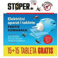 Stoper Električni aparat i tablete protiv komaraca