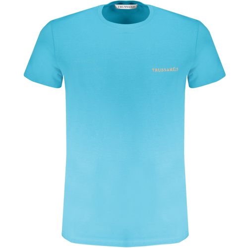 TRUSSARDI MEN'S SHORT SLEEVE T-SHIRT BLUE slika 1