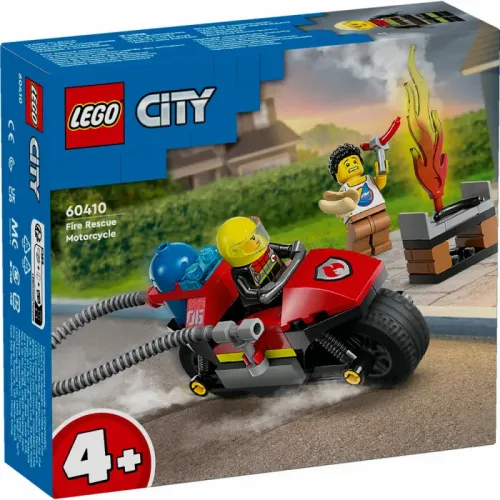 Lego City Fire Fire Rescue Motorcycle slika 1