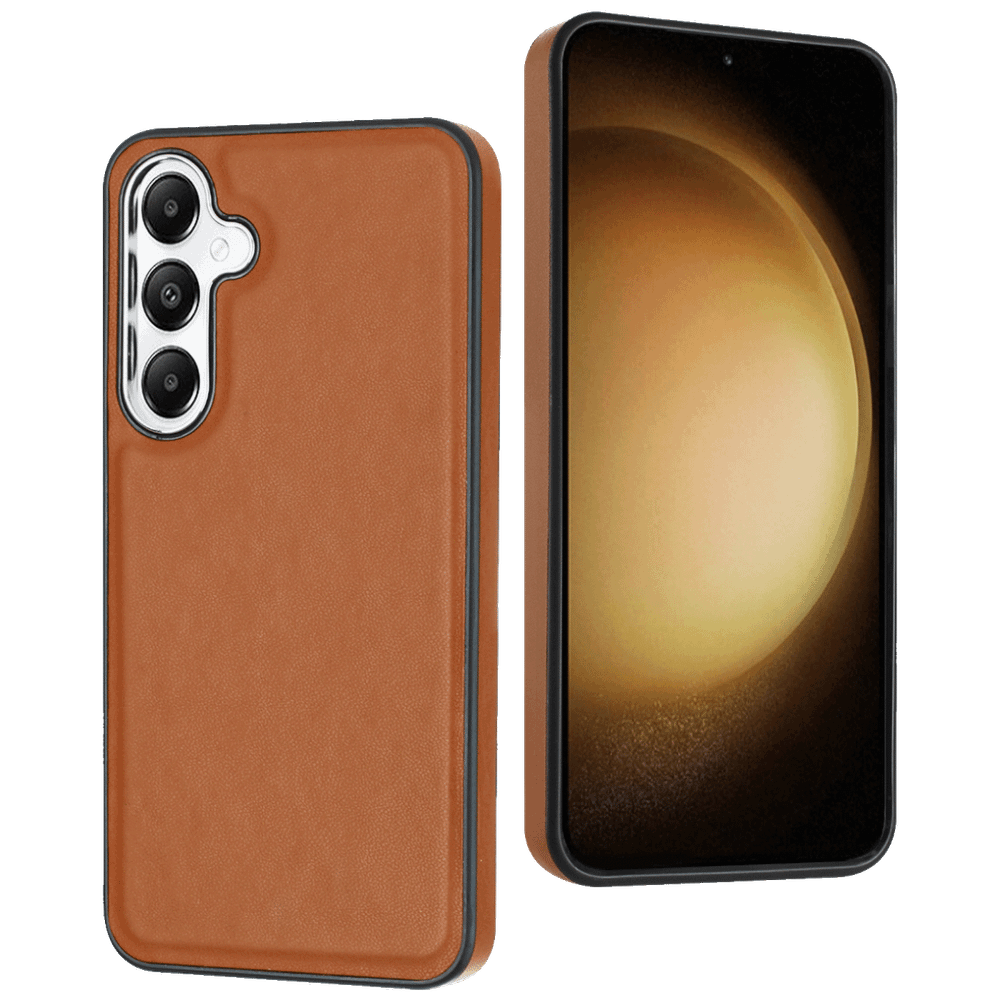NN-Su Futrola za Samsung S24+, koža, braon - Galaxy S24+ Leather Case (Brown) slika 1