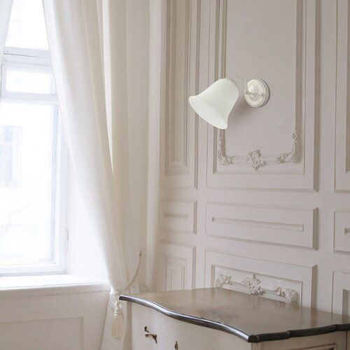 Rabalux Fabiola zidna lampa,E27 1x40W, bela/opal Klasična rasveta slika 5