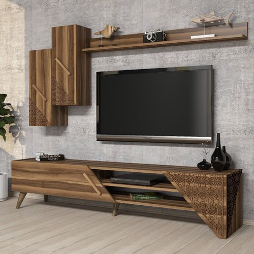 Woody Fashion TV jedinica, Beril - Walnut slika 1