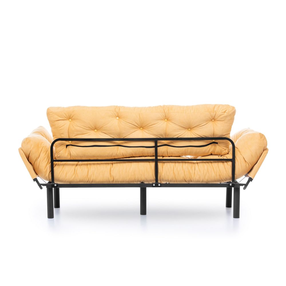 Nitta Triple - Mustard Trojnsjed - Sofa na Razvlačenje slika 10