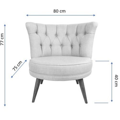 Richland - Grey Grey Wing Chair slika 3