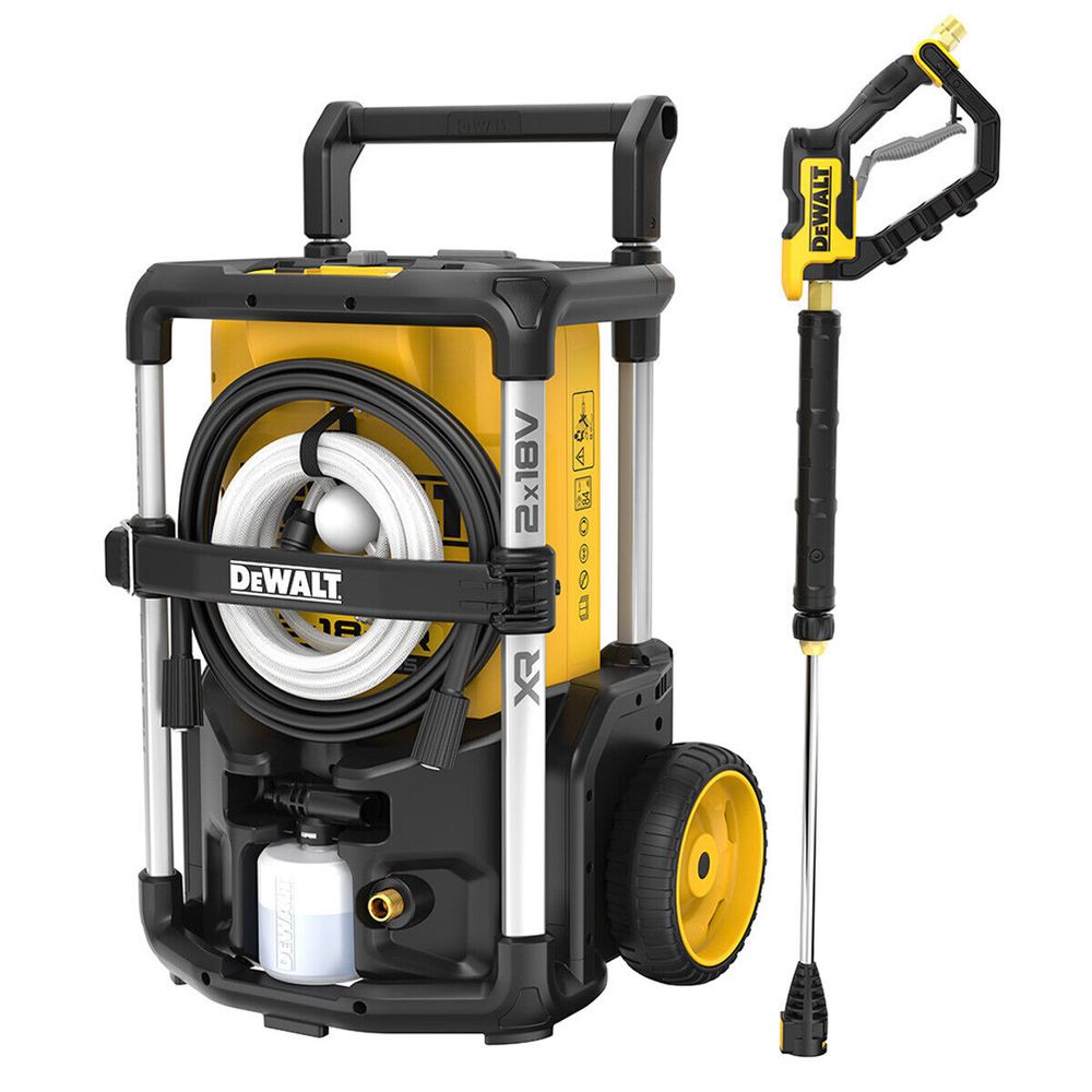 VISOKOTLAČNI ČISTAČ 1600PSI/110BAR PWS 2x18V BARE Dewalt DCMPW1600N slika 2