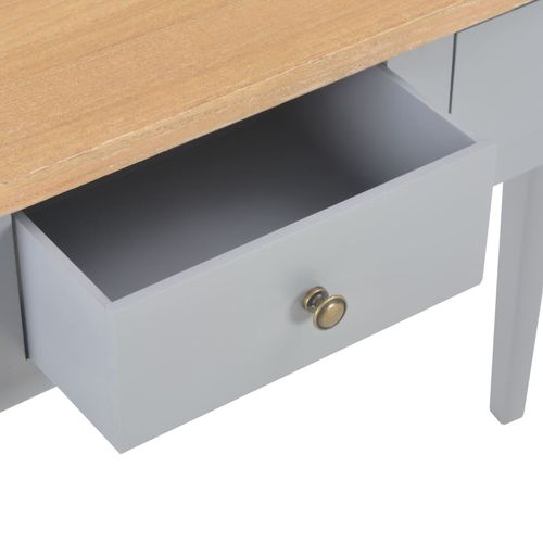 280054 Dressing Console Table Grey 79x30x74 cm Wood slika 42