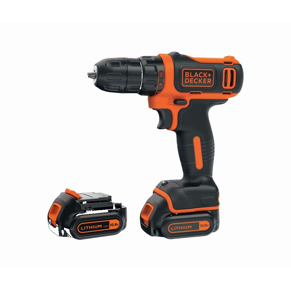Black&Decker akumulatorska bušilica/odvijač 10,8 V 1,5 Ah BDCDD12B slika 1