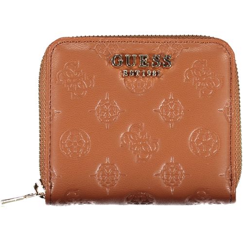 GUESS JEANS WALLET WOMAN BROWN slika 1