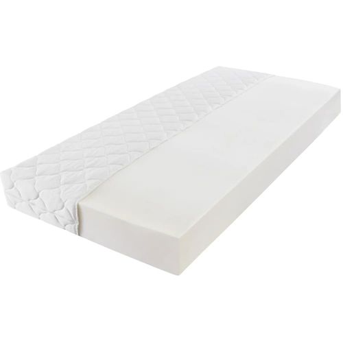 Krevet od umjetne kože s madracem LED bijeli 180 x 200 cm slika 40
