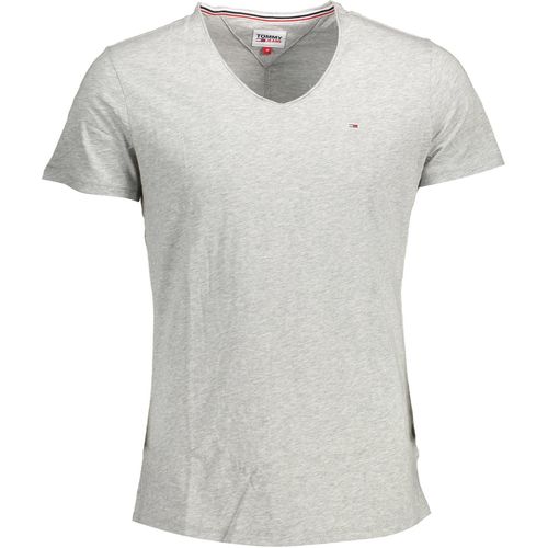 TOMMY HILFIGER MEN'S SHORT SLEEVE T-SHIRT GRAY slika 1