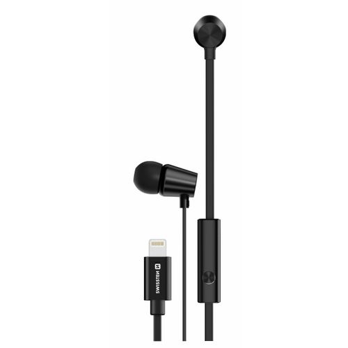 SWISSTEN slušalice BT, mikrofon, Lightning, In-ear, metalne, crne DYNAMIC YS500 slika 3