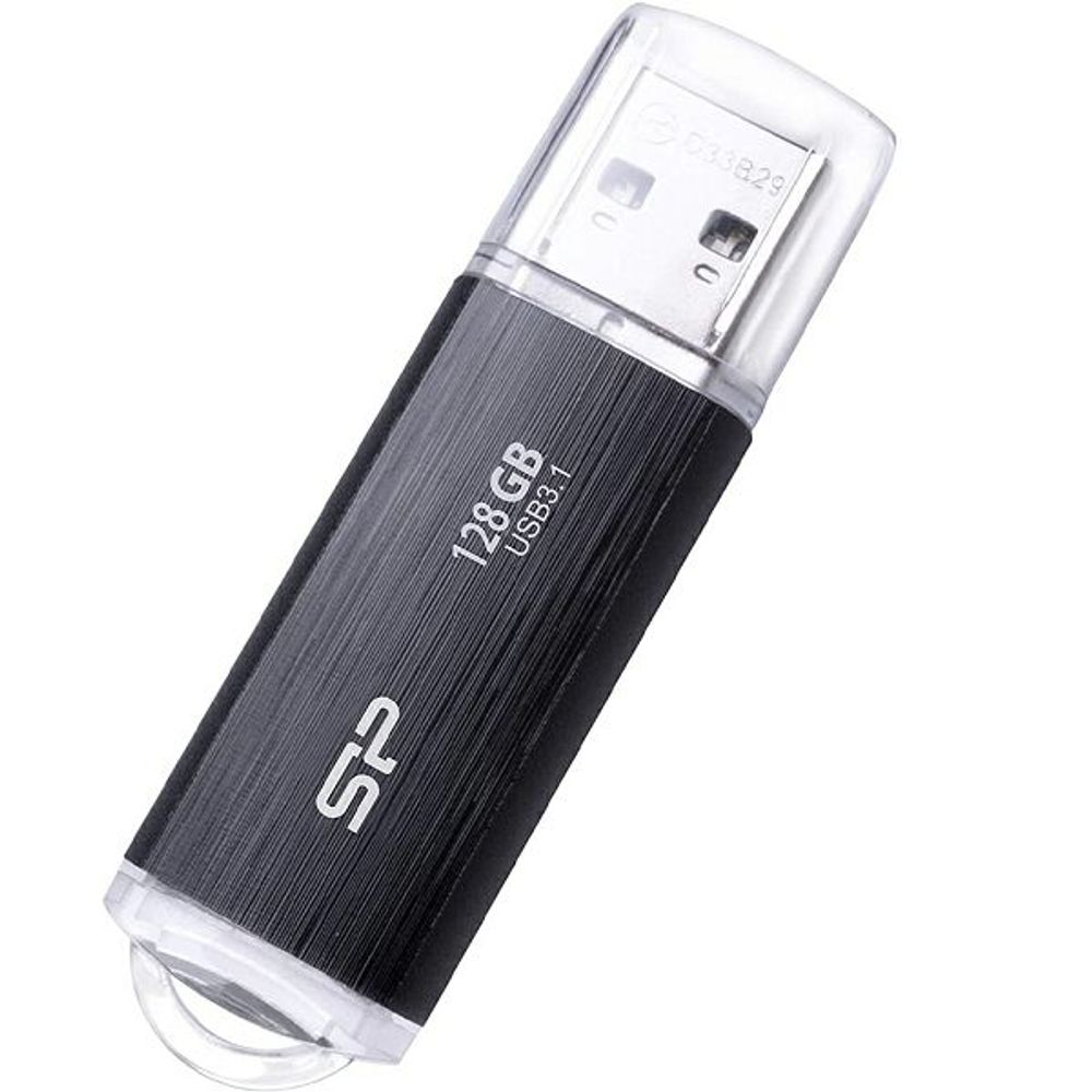 SP USB 3.2 FLASH DRIVE BLAZE B02 128GB BLACK slika 1
