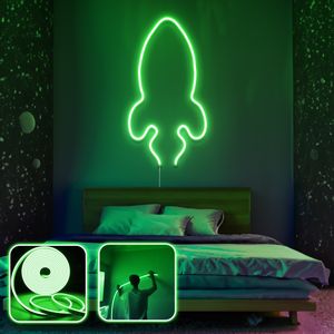 Rocket - Medium - Green Green Decorative Wall Led Lighting