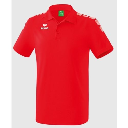 Majica Erima Polo Essential 5 C Red/White slika 1