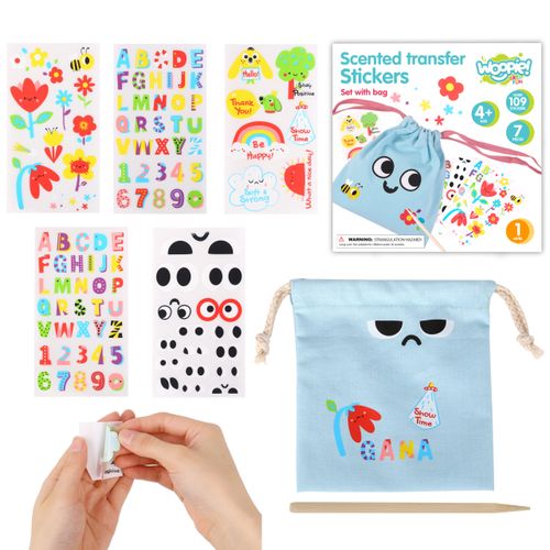 Woopie art&fun kreativni set torbe + naljepnice 109 kom.  slika 1