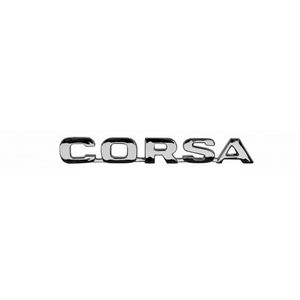 Plastični natpis Corsa za Opel vozila