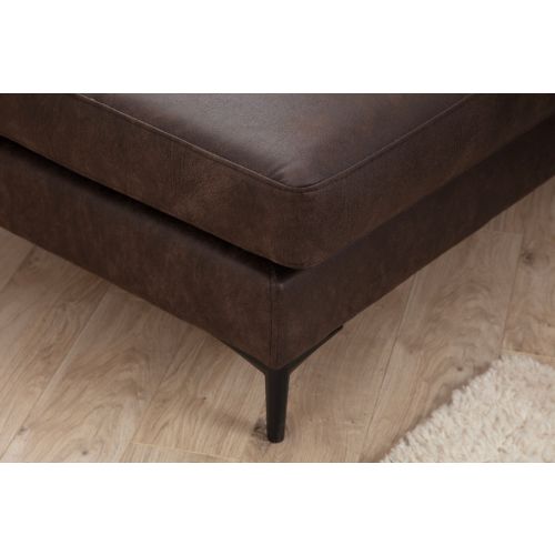 Atelier Del Sofa Kutna garnitura, Smeđa, Porto Corner (CHL-02-C-EOT) - Brown slika 5