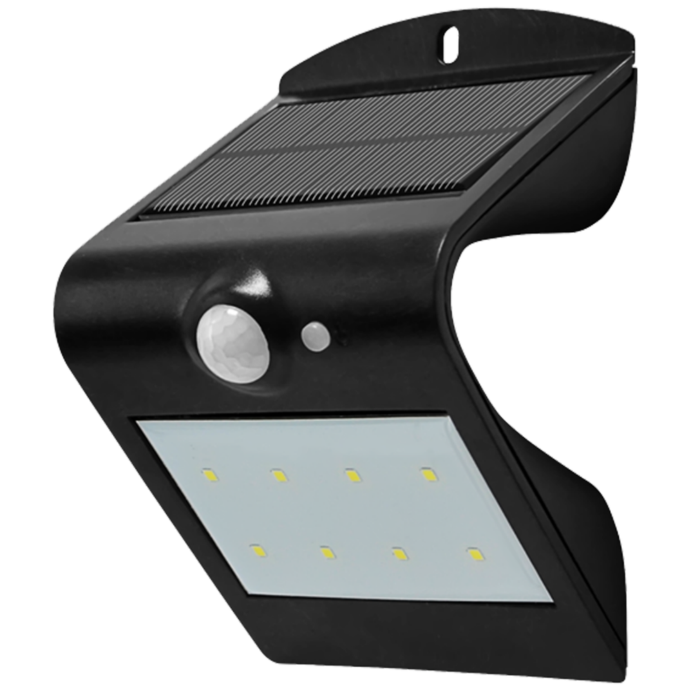 home Reflektor LED 1.5W sa solarnim panelom, detekcija pokreta - FLP 2/BK SOLAR slika 1
