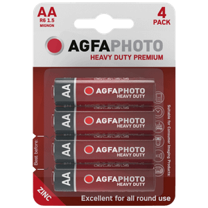 Agfa Zinc baterije, AA, 1.5 V, blister 4 kom. - AA B4
