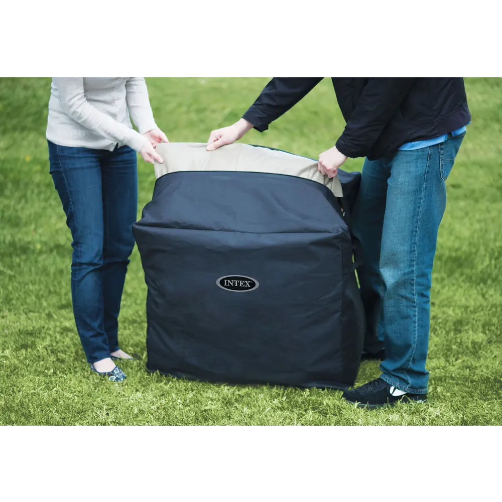 Intex hidromasažni bazen 236x236x71 cm, okrugli zeleni 28412NP slika 8