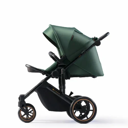 Kinderkraft dječja kolica PRIME 2 MINK PRO 3u1, Dark Green slika 4