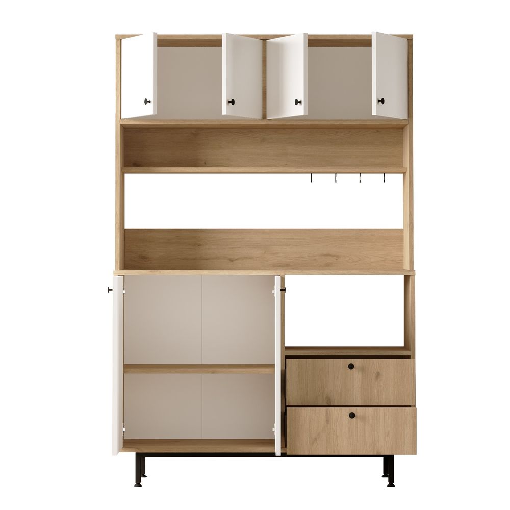 Višenamjenski ormar RE5-SW Oak White slika 5