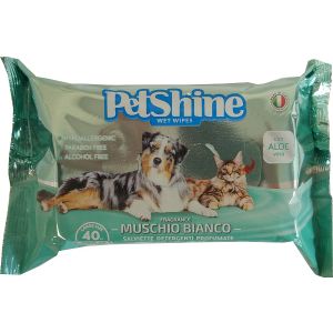 Petshine White Musk Vlažne Maramice 40 kom.