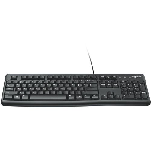 LOGITECH Corded Keyboard K120 - Business EMEA - Croatian layout - BLACK slika 3