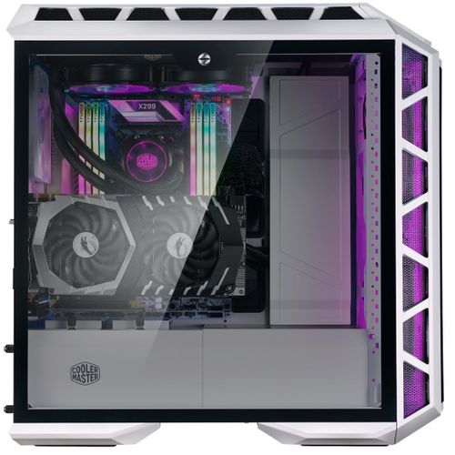 COOLER MASTER MasterCase H500P Mesh ARGB Gaming modularno kućište (MCM-H500P-WGNN-S01) belo slika 2