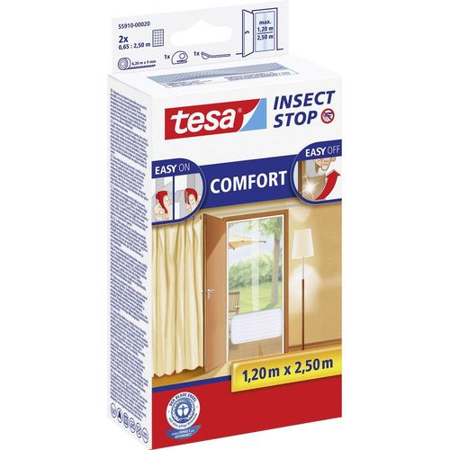 tesa  COMFORT  55910-00020-00    mreža protiv insekata za vrata    (Š x V) 1200 mm x 2500 mm  bijela  1 St. slika 2