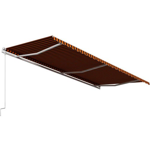 Tenda na automatsko uvlačenje 600 x 300 cm narančasto-smeđa slika 14