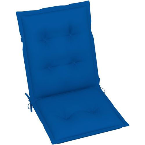 Jastuci za vrtne stolice 6 kom kraljevski plavi 100 x 50 x 7 cm slika 9