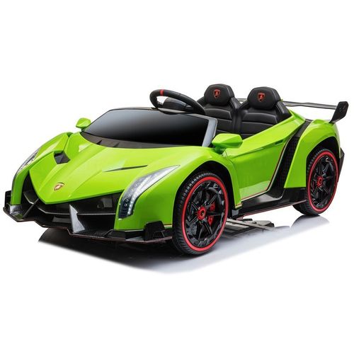 Licencirani Lamborghini Veneno zeleni - auto na akumulator slika 3