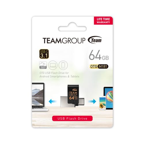 Teamgroup 64GB M181 USB 3.2 / USB-C OTG memorijski stick slika 4